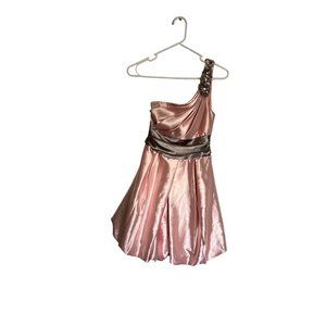 Speckless Satin bubbly Pink dress Size 3